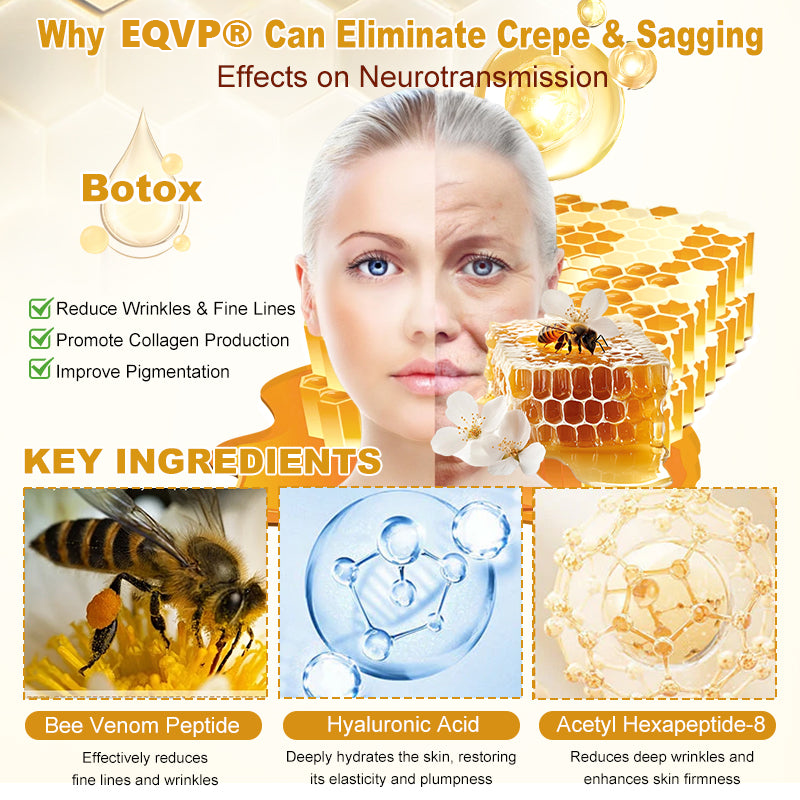EQVP® 𝘽𝙀𝙀 𝙑𝙀𝙉𝙊𝙈 𝑺𝒌𝒊𝒏 𝑹𝒆𝒔𝒕𝒐𝒓𝒂𝒕𝒊𝒐𝒏 𝑪𝒓𝒆𝒂𝒎 –🔥 Anti-aging,Hydrating, Skin Repair, Even Tone, Acne and Dark Spot Treatment, Wart and Mole Removal, Psoriasis Relief