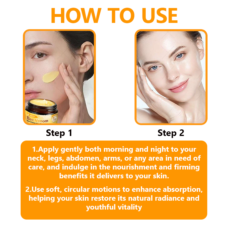 EQVP® 𝘽𝙀𝙀 𝙑𝙀𝙉𝙊𝙈 𝑺𝒌𝒊𝒏 𝑹𝒆𝒔𝒕𝒐𝒓𝒂𝒕𝒊𝒐𝒏 𝑪𝒓𝒆𝒂𝒎 –🔥 Anti-aging,Hydrating, Skin Repair, Even Tone, Acne and Dark Spot Treatment, Wart and Mole Removal, Psoriasis Relief