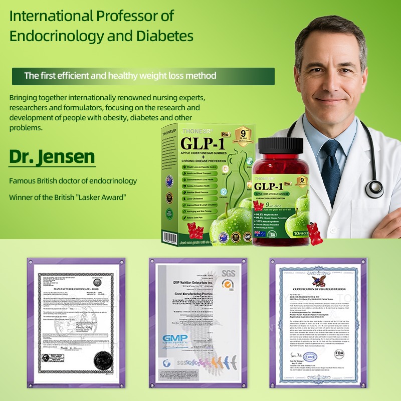 Official Store |𝐓𝐡𝐨𝐧𝐞𝐬𝐫® 𝐆𝐋𝐏-𝟏 𝐀𝐩𝐩𝐥𝐞 𝐂𝐢𝐝𝐞𝐫 𝐕𝐢𝐧𝐞𝐠𝐚𝐫 𝐆𝐮𝐦𝐦𝐢𝐞𝐬💐——Effective Measures for Preventing Chronic Diseases 🌿