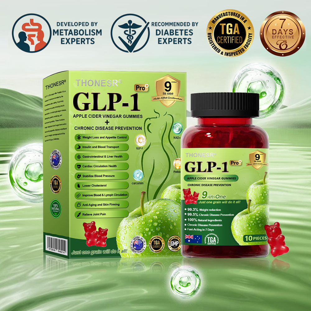 Official Store |𝐓𝐡𝐨𝐧𝐞𝐬𝐫® 𝐆𝐋𝐏-𝟏 𝐀𝐩𝐩𝐥𝐞 𝐂𝐢𝐝𝐞𝐫 𝐕𝐢𝐧𝐞𝐠𝐚𝐫 𝐆𝐮𝐦𝐦𝐢𝐞𝐬💐——Effective Measures for Preventing Chronic Diseases 🌿