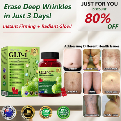 Official Store |𝐓𝐡𝐨𝐧𝐞𝐬𝐫® 𝐆𝐋𝐏-𝟏 𝐀𝐩𝐩𝐥𝐞 𝐂𝐢𝐝𝐞𝐫 𝐕𝐢𝐧𝐞𝐠𝐚𝐫 𝐆𝐮𝐦𝐦𝐢𝐞𝐬💐——Effective Measures for Preventing Chronic Diseases 🌿