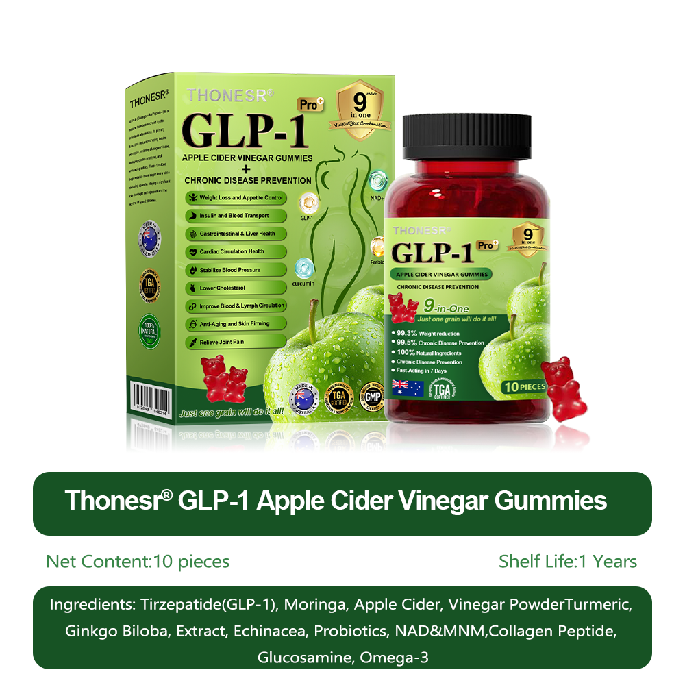 Official Store |𝐓𝐡𝐨𝐧𝐞𝐬𝐫® 𝐆𝐋𝐏-𝟏 𝐀𝐩𝐩𝐥𝐞 𝐂𝐢𝐝𝐞𝐫 𝐕𝐢𝐧𝐞𝐠𝐚𝐫 𝐆𝐮𝐦𝐦𝐢𝐞𝐬💐——Effective Measures for Preventing Chronic Diseases 🌿