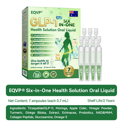 𝐎𝐟𝐟𝐢𝐜𝐢𝐚𝐥 𝐒𝐭𝐨𝐫𝐞 | 𝗘𝗤𝗩𝗣® 👨🏻‍⚕️𝐆𝐋𝐏-𝟏 𝐒𝐈𝐗-𝐈𝐍-𝐎𝐍𝐄 𝐇𝐞𝐚𝐥𝐭𝐡 𝐒𝐨𝐥𝐮𝐭𝐢𝐨𝐧 𝐎𝐫𝐚𝐥 𝐋𝐢𝐪𝐮𝐢𝐝 (𝐉𝐮𝐬𝐭 𝐨𝐧𝐜𝐞 𝐚 𝐝𝐚𝐲, 𝐯𝐢𝐬𝐢𝐛𝐥𝐞 𝐜𝐡𝐚𝐧𝐠𝐞𝐬 𝐢𝐧 𝟕 𝐝𝐚𝐲𝐬) 👩‍⚕️ 𝐅𝐨𝐫 𝐨𝐛𝐞𝐬𝐢𝐭𝐲, 𝐜𝐚𝐫𝐝𝐢𝐨𝐯𝐚𝐬𝐜𝐮𝐥𝐚𝐫 𝐡𝐞𝐚𝐥𝐭𝐡, 𝐝𝐢𝐚𝐛𝐞𝐭𝐞𝐬, 𝐬𝐥𝐞𝐞𝐩 𝐚𝐩𝐧𝐞𝐚, 𝐠𝐮𝐭 𝐡𝐞𝐚𝐥𝐭𝐡, 𝐣𝐨𝐢𝐧𝐭 𝐢𝐬𝐬𝐮𝐞𝐬, 𝐚𝐧𝐝 𝐦𝐨𝐫𝐞