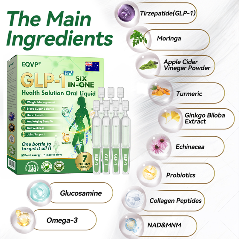 𝐎𝐟𝐟𝐢𝐜𝐢𝐚𝐥 𝐒𝐭𝐨𝐫𝐞 | 𝗘𝗤𝗩𝗣® 👨🏻‍⚕️𝐆𝐋𝐏-𝟏 𝐒𝐈𝐗-𝐈𝐍-𝐎𝐍𝐄 𝐇𝐞𝐚𝐥𝐭𝐡 𝐒𝐨𝐥𝐮𝐭𝐢𝐨𝐧 𝐎𝐫𝐚𝐥 𝐋𝐢𝐪𝐮𝐢𝐝 (𝐉𝐮𝐬𝐭 𝐨𝐧𝐜𝐞 𝐚 𝐝𝐚𝐲, 𝐯𝐢𝐬𝐢𝐛𝐥𝐞 𝐜𝐡𝐚𝐧𝐠𝐞𝐬 𝐢𝐧 𝟕 𝐝𝐚𝐲𝐬) 👩‍⚕️ 𝐅𝐨𝐫 𝐨𝐛𝐞𝐬𝐢𝐭𝐲, 𝐜𝐚𝐫𝐝𝐢𝐨𝐯𝐚𝐬𝐜𝐮𝐥𝐚𝐫 𝐡𝐞𝐚𝐥𝐭𝐡, 𝐝𝐢𝐚𝐛𝐞𝐭𝐞𝐬, 𝐬𝐥𝐞𝐞𝐩 𝐚𝐩𝐧𝐞𝐚, 𝐠𝐮𝐭 𝐡𝐞𝐚𝐥𝐭𝐡, 𝐣𝐨𝐢𝐧𝐭 𝐢𝐬𝐬𝐮𝐞𝐬, 𝐚𝐧𝐝 𝐦𝐨𝐫𝐞